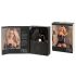 Abierta Fina - Glanzende ketting top & slipje (zwart) - 85B/L