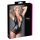 Cottelli - Glanzende net-body (zwart)