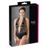 Cottelli - Kant-en-halsband body (zwart)