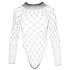 NO:XQSE - lange mouwen, netstof body - zwart (S-L)