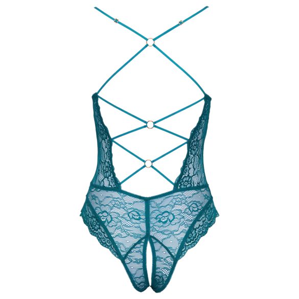 Cottelli - Vetersluierige, open body (groen)