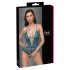 Cottelli - Verleidelijke open kanten body (groen) - XL