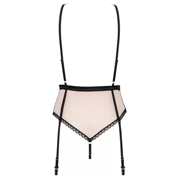 Obsessive Lilines - body met jarretels - roze