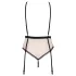 Obsessive Lilines - body met jarretels - roze