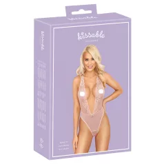 Kissable - kanten body - roze