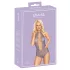 Kissable - body met nekband - kanten lingerie - paars