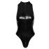 Noir - Body met slangenprint (zwart) - L