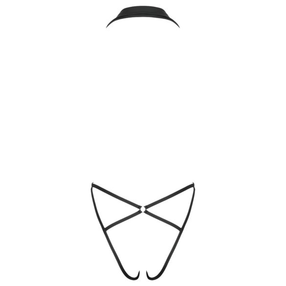 Cottelli Party - collared body (zwart)