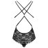 Obsessive 860-TED-1 - Ultra sexy kanten body (zwart)