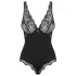 Obsessive Luvae - body - transparant borstgedeelte - zwart