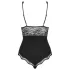 Obsessive Luvae - body - transparant borstgedeelte - zwart