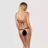 Obsessive - body harnas - met sierband - zwart - S/M