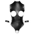 Cottelli Bondage - open cup body - zwart - M