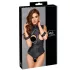 Cottelli Bondage - open cup body - zwart - M