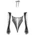 Cottelli - Bodysuit met handschoenen (zwart) - S-L