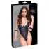 Cottelli - bondagebody met kettingen (zwart)