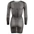 Cottelli - transparante jurk (zwart) - XL