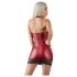 Cottelli - glanzend minijurkje (rood) - XL