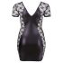 Cottelli Plus Size - Lingerie met strik en kant (zwart) - 2XL