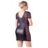Cottelli Plus Size - Lingerie met strik en kant (zwart) - 3XL