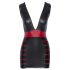 Cottelli Party - Strakke strepenjurk (zwart-rood) - XL
