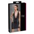 Cottelli Party - Zwart jurk met slangenprint
