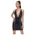 Cottelli Party - Zwart jurk met slangenprint