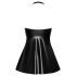 Noir - Mini jurk met slangenprint (zwart)