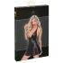Noir - Mini jurk met slangenprint (zwart) - M