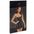 Noir Libido - mat zwarte mini jurk