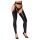 Noir - glanzende panty - chaps (zwart) - L