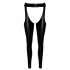 Noir - glanzende panty - chaps (zwart) - L