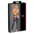 Cottelli - open chaps broek en stringset (zwart)