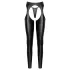 Cottelli - open chaps broek en stringset (zwart)