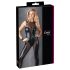 Cottelli - Mouwloze glanzende domina catsuit