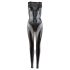 Cottelli - Mouwloze glanzende domina catsuit