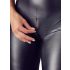 Cottelli Party - glanzend overall (zwart) - L