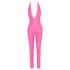 Cottelli Party - Jumpsuit met diepe rug (roze) - L