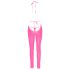 Cottelli Party - Jumpsuit met diepe rug (roze) - L