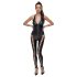Cottelli Party - Halter Catsuit (zwart)