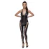 Cottelli Party - halter jumpsuit met veter (zwart)