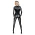 Noir - Lange jumpsuit met slangenprint (zwart) - XL