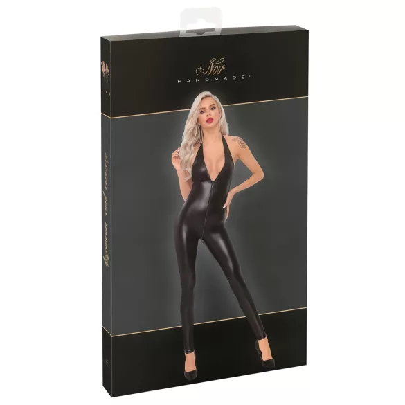 Noir - halter jumpsuit (zwart)