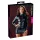Cottelli - dames shirt met lange mouwen - glans - zwart - L