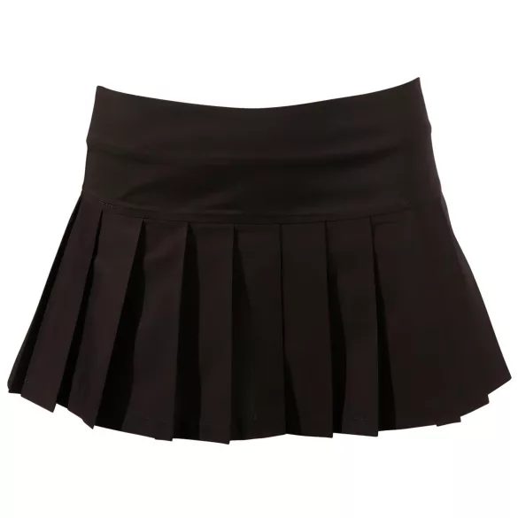 Cottelli - plissé minirok - zwart - M