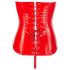 Black Level - rood vinyl korset