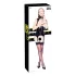 Black Level - open bh met jarretels - zwart - XL