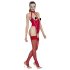 Black Level - open halsbandbody (rood)