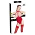 Black Level - open body met halternek - rood - M