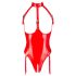Black Level - open halsbandbody (rood) - M